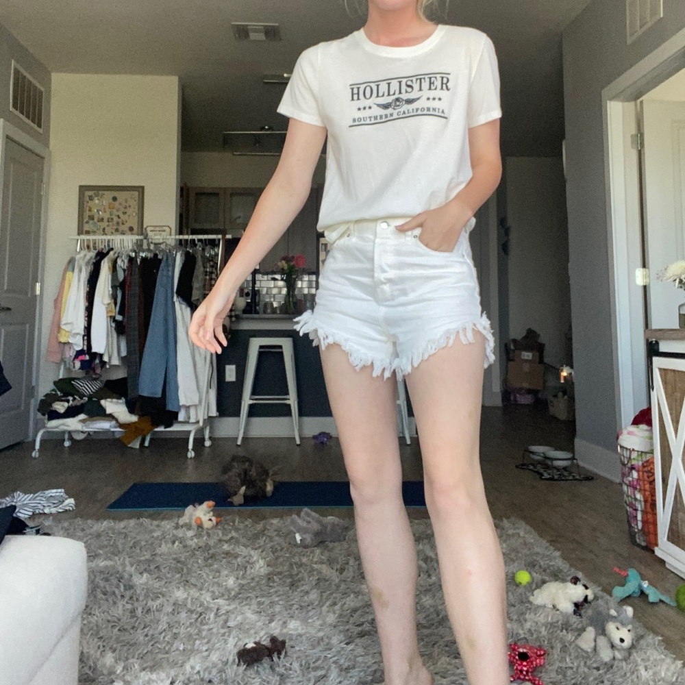 Hollister ultra soft rose T-shirt